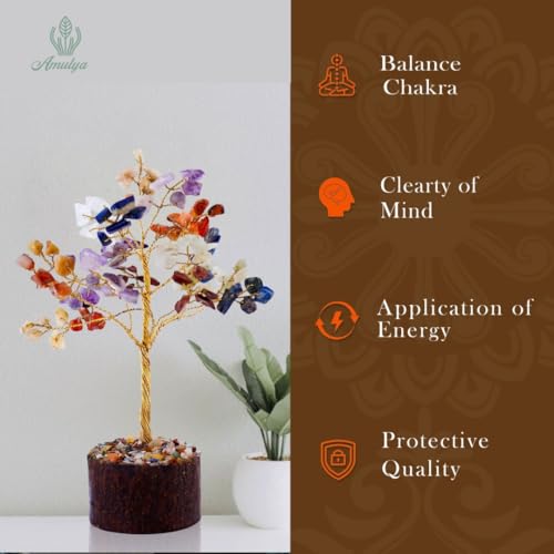 Image of Amulya Farms Live Lucky Bamboo 3 layer plant in Copper Pot with Lucky tree | Bamboo Plants for home decoration | Ideal Indoor Plants for Living room, Balcony, Office & Kitchen | Lucky Vastu Plant |