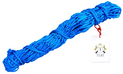 T TEKE 2 pcs Classic Slow hay Feeder hay nets, 40" Length with 2" Holes, Horse Supplies hay Bags for Horses Goat Feed - Image 2