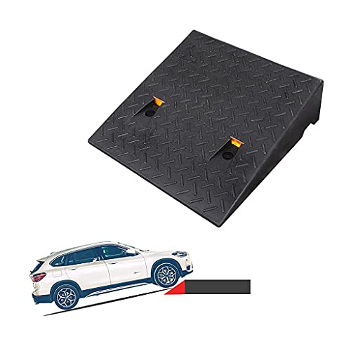 Rampe de trottoir portable pour allée et voiture, franchissement sécurisé 7-15 cm