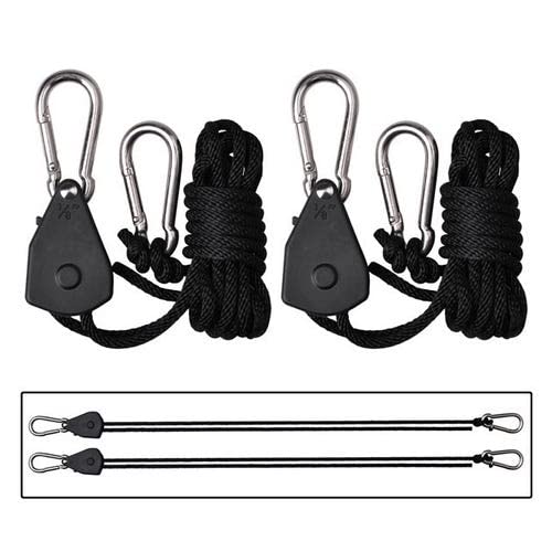 Sistema de colgar / 2x Poleas freno para Reflectores Neptune Hydroponics (68kg) Cover