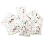 Die Mini-Engel sind 3,2 cm groß und fertig in hochglänzender wiederverschliesbarer Folie (wenn jemand noch was auf das Kärtchen schreiben möchte) verpackt. Die Karten sind 8,5 x 5,5 cm groß.