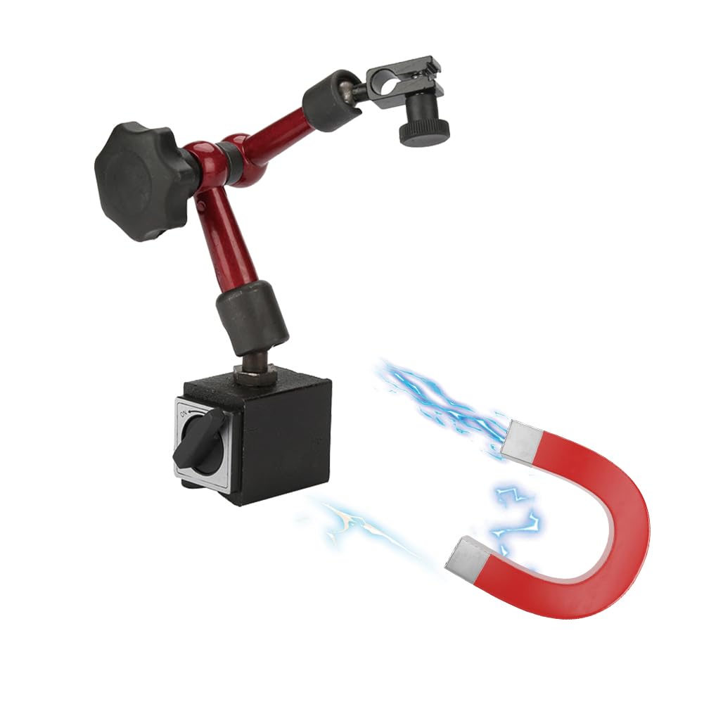 Supporto Magnetico Per Indicatore Di Quadrante - Base Flessibile Per Misurazioni Di Precisione