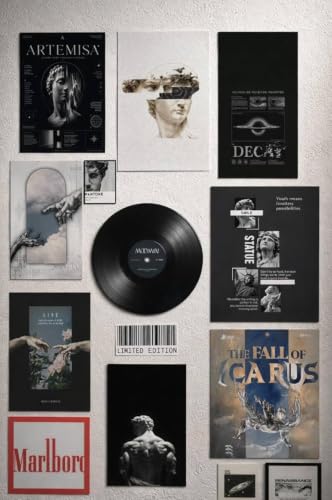 Image of 12 Piece Vintage Classical Art Poster Set | Multi-Sized Aesthetic Wall Posters with Wall Friendly Adhesive Tape | 300 GSM Greek Renaissance Art Prints for Bedroom, Living Room, Dorm & Home Decor