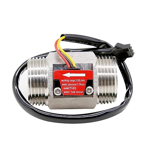 Capteur de débit d'eau contre les fuites, interrupteur en acier inoxydable 5-18V