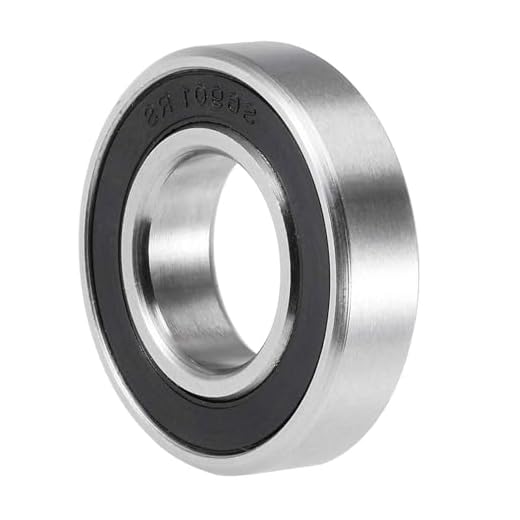 TOP-VIGOR 1Pc S6901-2RS Deep Groove Ball Bearings, Z2 12mm x 24mm x 6mm Double Sealed Industrial Bearings, 440C Stainless Steel Skateboard Bearings for Electrical Instrument Equipment