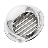 De grille de ventilation : le protecteur est léger, coupe-vent, résistant à la pluie, excellente fonction de protection pour l'évent, revêtement de l' d'aération