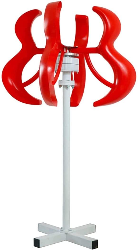Buy Vertical Wind Turbine Blades, 12000W 12V 24V 48V Vertical Axis Wind ...