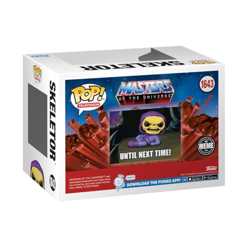 Funko Pop! TV: Meme – Skeletor​ – Masters of The Universe – winylowa figurka kolekcjonerska – pomysł na prezent – oficjalne towary – zabawka dla dzieci i dorosłych – fanów telewizji – figurka modelowa