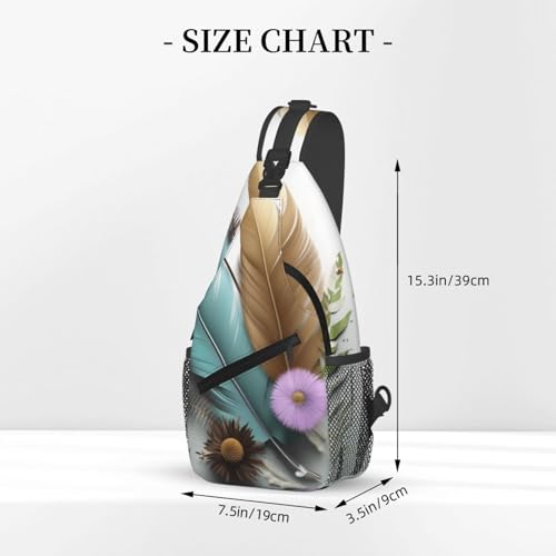 Bolso de pecho cruzado tipo sling para hombre y mujer miniatura 3