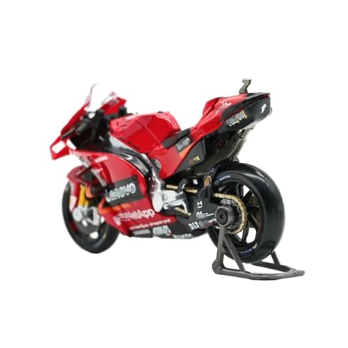 Modelo a escala 1:18 HTLNUZD 2021 Racing Motos World Champion miniatura 4