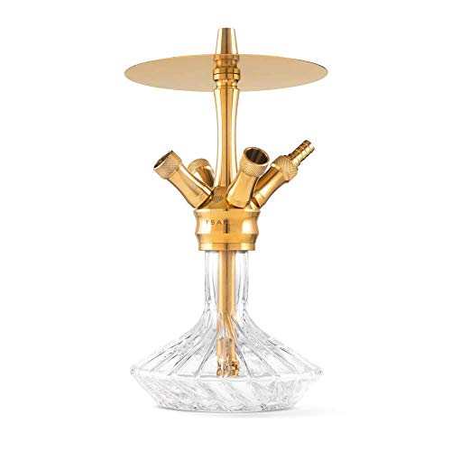 TSAR Alexander Mini Gold Shisha