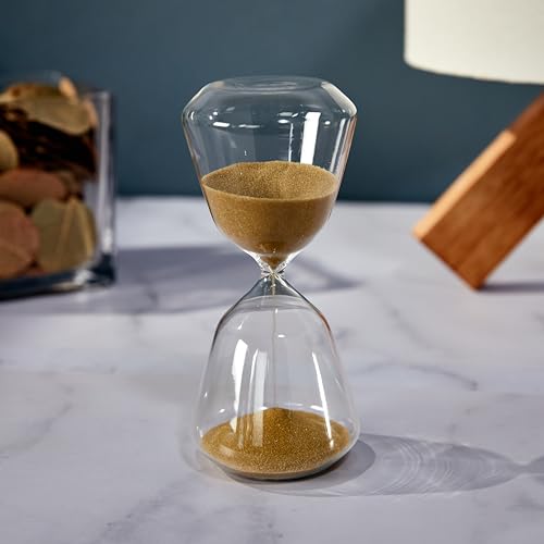 Mart Ampulheta Mostarda Em Vidro, 13128