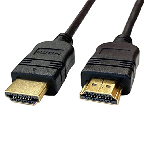 ハイスピード HDMIケーブル 1m (HDMI[オス]-HDMI[オス]) Ver1.4 イーサネット対応 ブラック HDB-410