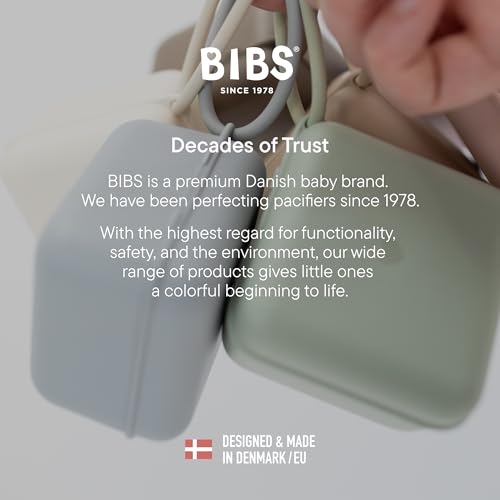 Contenitore Per Ciuccio Bibs Con Cordino. Supporto Per Ciuccio E Contenitore Per La Sterilizzazione. Materiale Approvato Per Uso Alimentare 100% Senza Bpa. Prodotto In Danimarca. Petrol - 6