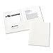 Avery 47991 Two-Pocket Folder, 20-Sheet Capacity, Letter Size, White, 25/Bx