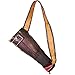 Authentic Nigerian Traditional Talking Drum Iya-Ilu Bata (Large: Mother Drum) with Bells 70x20x18cm 5kg with Wooden Beater included Free