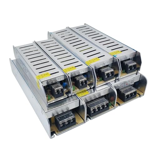 Transformateur 12V 10A alimentation à découpage format slim boîtier long - 4