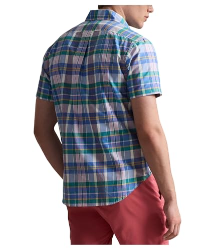 Image of POLO RALPH LAUREN Men's Classic Fit Plaid Oxford Shirt