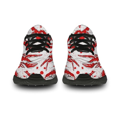 Generic Lobster Print Shoes for Men Women Lightweight Comfort 3D Print Running Tennis Walking Sneakers Gifts for Him Her3