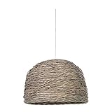 Light & Living Hängeleuchte/Pendelleuchte Ø54x37cm ROTAN crazy weaving für E27 Leuchtmittel für Wohnzimmer Esszimmer Schlafzimmer usw.
