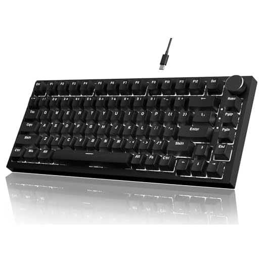 ATTACK SHARK x AJAZZ AK820 75% Vermelho