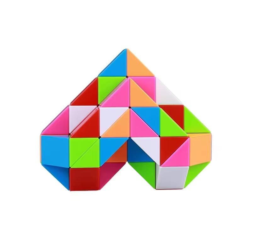 D ETERNAL Qy Snake 36 Blocks Geometric Brain Teaser Ruler Cube Wedges Twist Puzzle Toy For Kid (Snake Cube 36 Blocks) (B0CY5KTWW8) Amazon Price History, Amazon Price Tracker