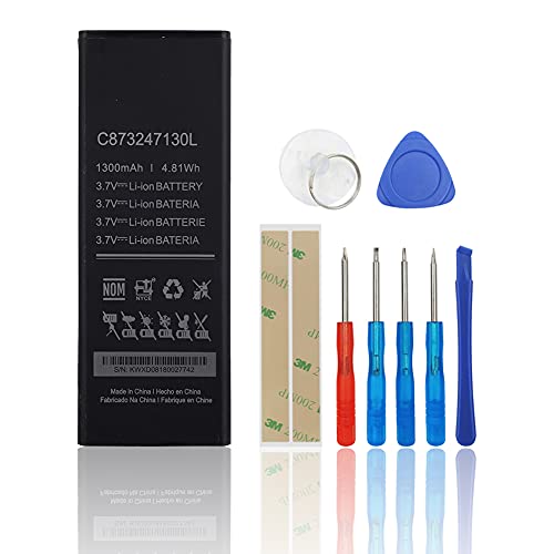 SwarKing Replacement Battery Compatible with C873247130L BLU Advance L4 A350 with Toolkit