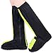 Waterproof Rain Boots Cover Unisex Shoe Covers Rainproof Outdoor Travel Thick Non-slip Reusable (XL, Fluorescent Green)