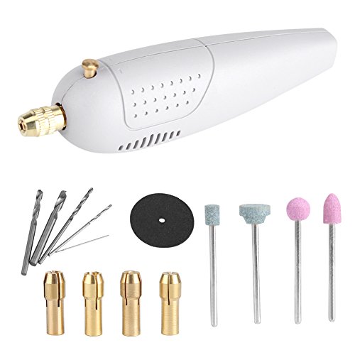 Handy Electric Drill Set, Mini Rotary Tool Kit Grinding Polishing DIY Engraving Pen with Case