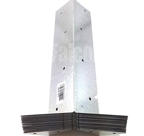 Valla gama Gravel Arris riel Mortice soporte Panel Post Zip Clip Soporte Jardín