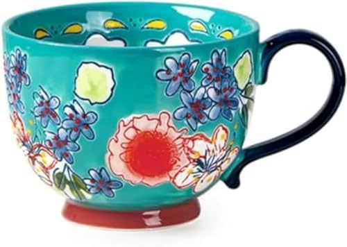 500ml マグカップ おしゃれ 陶器 大きい 可愛い コップ 朝食カップ コーヒーカップ 和風 コーヒーカップ 焼き物 陶芸 和風 和食器 モダン マグ コーヒー マグ デザイン ギフト マグカップ セラミックスープカップ 湖青