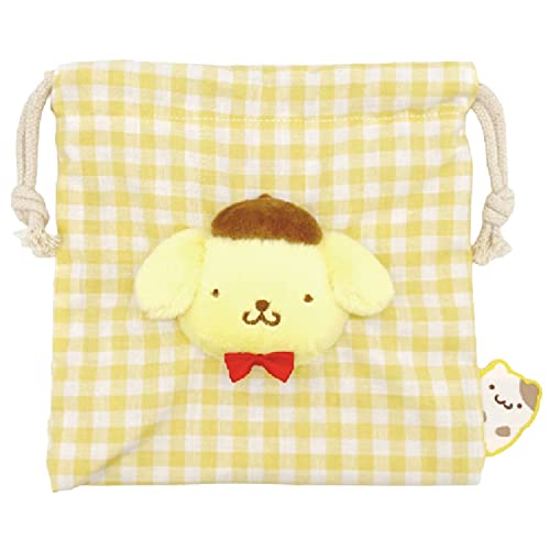 ナカジマコーポレーション ボアフェイス 巾着 ポムポムプリン 167620-22