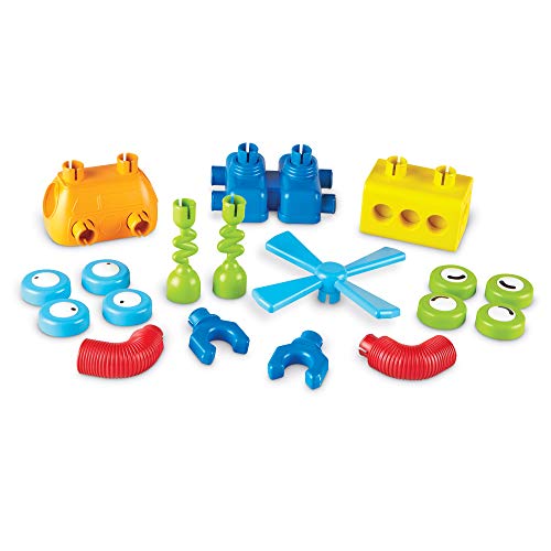 Learning Resources LER2869 1-2-3 Build It! Robot Factory, Fine Motor Toy thumb #7