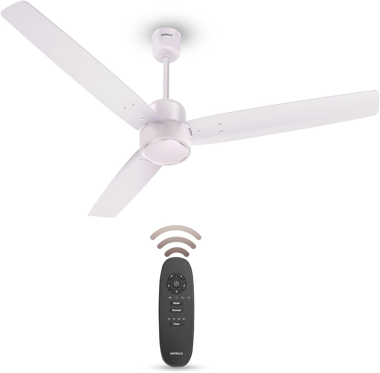 Havells FAB BLDC Ceiling Fan 1200mm, 380 RPM, Savings upto 65%, Reverse Rotation, 4 Modes (Boost, Sleep, Breeze, Mop), Low Wattage 30W, Low Noise, Air Flow:225 CMM, 3 Year Warranty, Blush Ivory