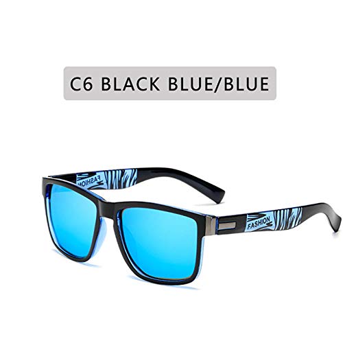 Preisvergleich Produktbild Sonnenbrille Polarisierte Sonnenbrille Männer Frauen Fahren Im Freien Sonnenbrille Männliche Quadratische Schutzbrille Uv400 Brille-Nr.6