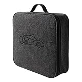Sturdy Protective Bag: Made with water-resistant and sturdy material, the bag safeguards your EV charging cables, adapters, and small tools from wear and tear The reinforced structure ensures long-lasting usage while keeping cables untangled and organized during storage or transport