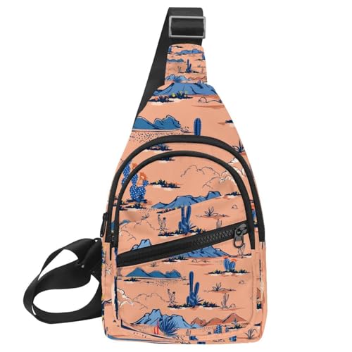 Sac à dos bandoulière Mountain Cactus étanche pour vélo et rando urban