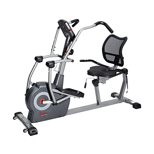 Sunny Health & Fitness Smart Magnetic Recumbent Elliptical Cross-Trainer - image 7