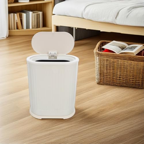 Poubelle à pression design moderne INOOMP en plastique robuste étanche