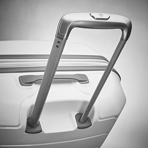 Samsonite Freeform Hardside Expandable with Double Spinner Wheels, Checked-Large 28-Inch, White - Image 7