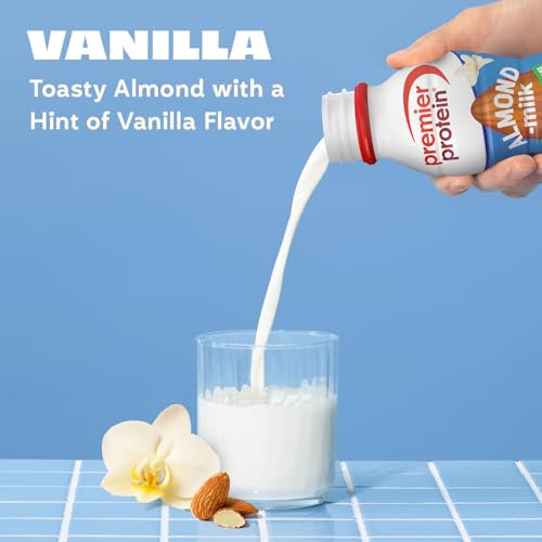 Image of Premier Protein Non-Dairy Almondmilk Protein Shake, 20g, Vanilla, 12 Pack