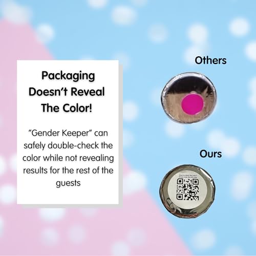 Image of Gender Reveal Confetti Powder Cannon - Pink Poppers