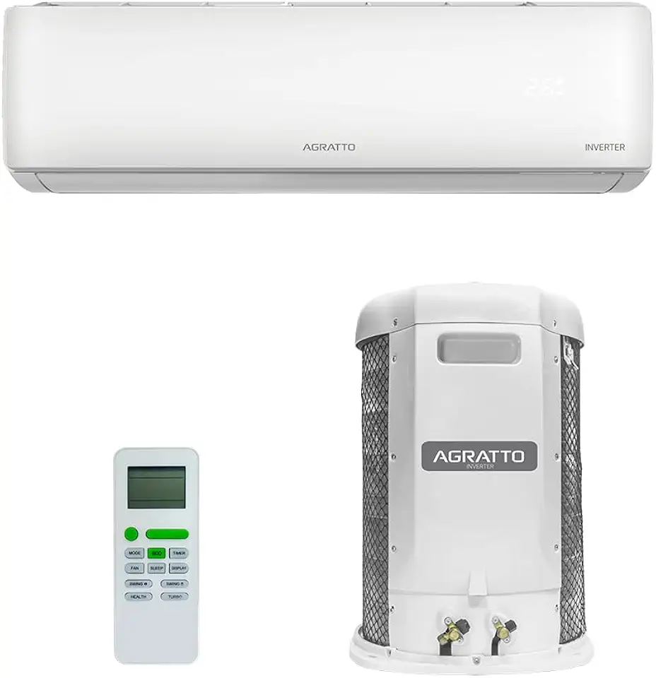 Ar Condicionado Split Hi Wall Agratto Liv Top Inverter 18.000 Btus Frio 220v R-32