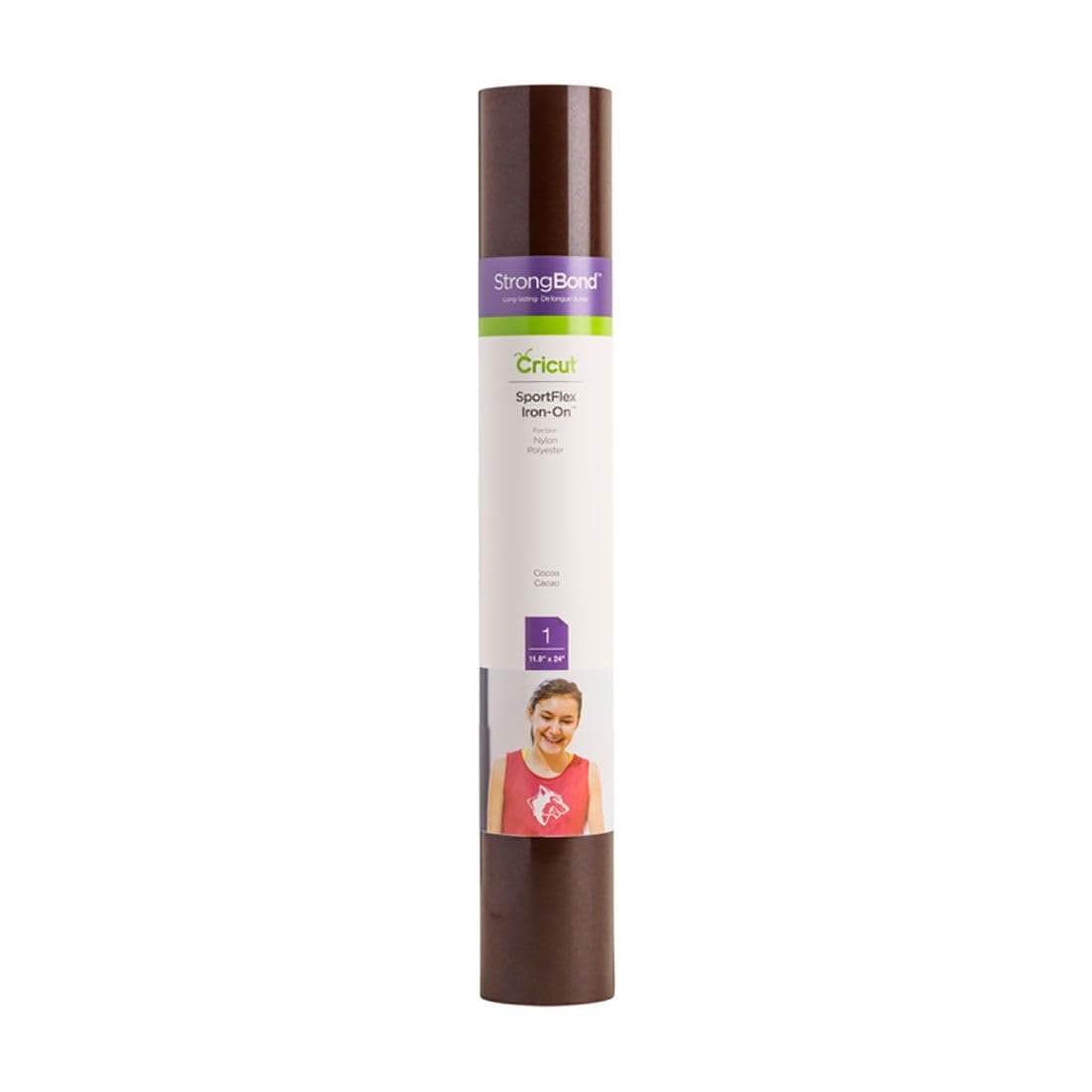 Cricut Sportflex Iron On, Cocoa