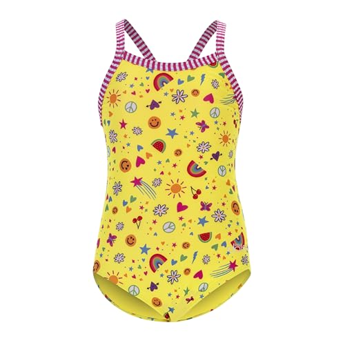 Image of Dolfin Little Girls One Piece Swimsuit for Little Girls and Toddlers