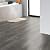 Chejiaye Wood Grain Peel and Stick Floor Tiles 17.72 "W x 118" L Thickened Self-Adhesive Vinyl Flooring Roll Waterproof, Anti Slip, and Anti Dent DIY Easy Installation,Gray (14.5 Sq.ft)