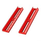 Schwalbenschwanzplatte aus Aluminiumlegierung für Teleskope mit Sucherfernrohr-Verlängerungsschlitz für verbesserte Stabilität und präzise Anpassung (220 mm)