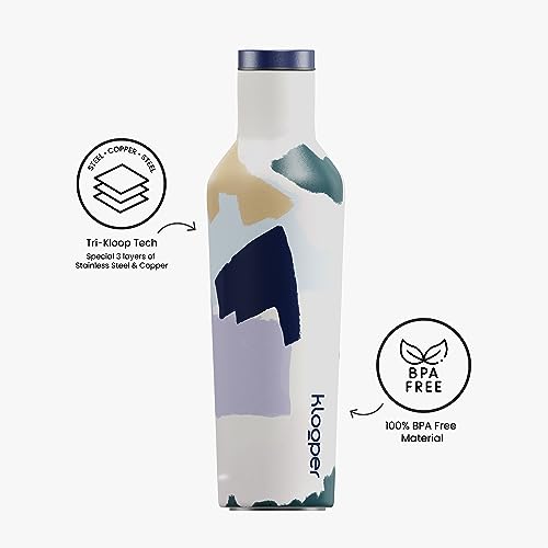Image of Insulated Canvas Bottle, 500ML Stainless Steel 304 Thermosteel Hot and Cold Water Bottle for Kids, Sports, Gym, and Travel