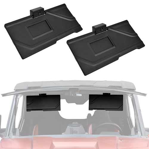 SLORIMOD Sun Protection Visor for Polaris Xpedition XP/ADV 2024-2025 Accessories, Sun Shade UV & Sunlight Blocker Sun Shield(2PCS, Replace OEM #2891239)