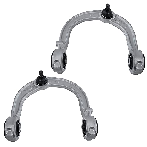 Image of Detroit Axle - 8PC Front Upper Control Arms w /Ball Joint, Sway Bars and Outer Tie Rods for 2003 2004 2005 2006 2007 Cadillac CTS RWD ONLY